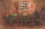 Carl Larsson Homework Germany oil painting artist